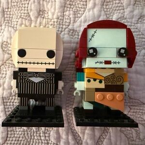 LEGO BRICKHEADZ: Jack Skellington & Sally (41630) Nightmare Before Christmas